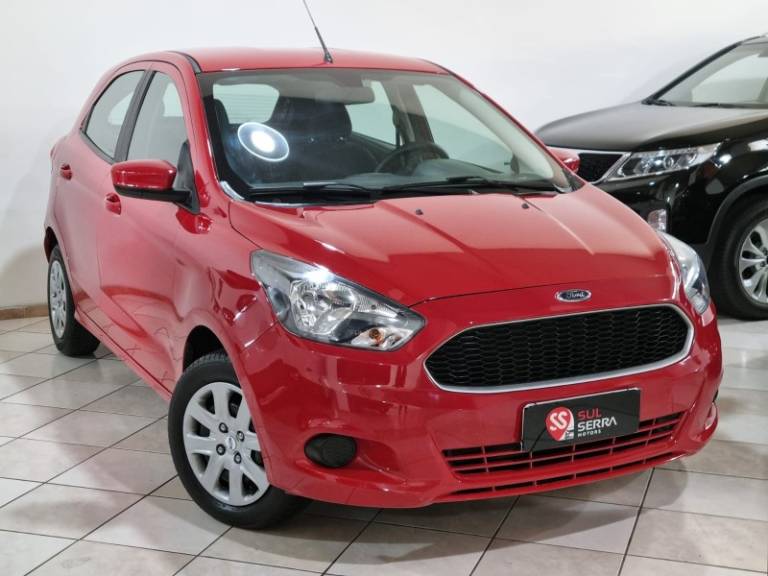 FORD - KA - 2017/2018 - Vermelha - R$ 44.900,00