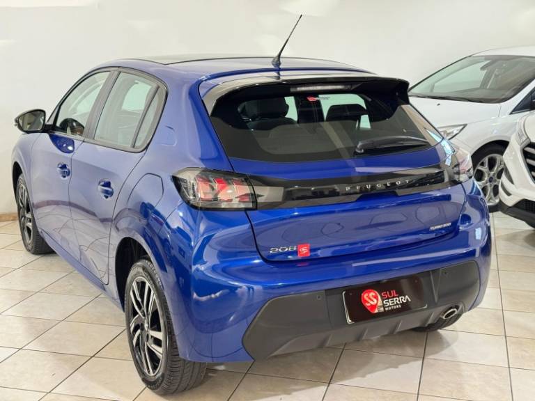 PEUGEOT - 208 - 2023/2024 - Azul - R$ 103.900,00