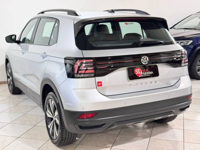 VOLKSWAGEN - T-CROSS - 2020/2021 - Prata - R$ 103.900,00