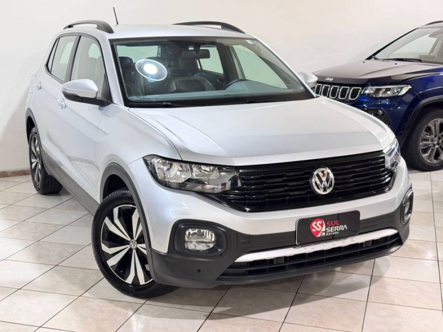 VOLKSWAGEN - T-CROSS - 2020/2021 - Prata - R$ 103.900,00