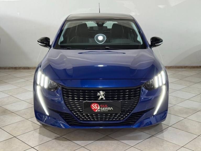 PEUGEOT - 208 - 2023/2024 - Azul - R$ 103.900,00