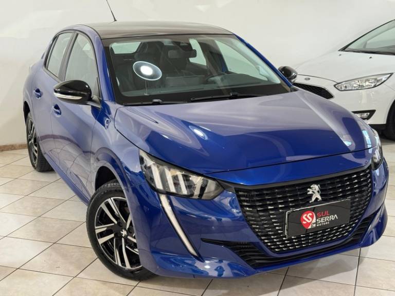 PEUGEOT - 208 - 2023/2024 - Azul - R$ 104.900,00